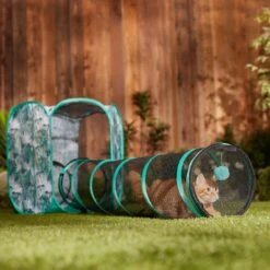 Frisco Mesh Outdoor Extra Tall Pop-up Cat Playpen & Tunnel -Frisco 371206 PT6. AC SS1800 V1663094505