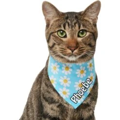 Frisco Personalized Blue Daisy Bandana -Frisco 555206 PT6. AC SS1800 V1669839922