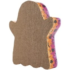 Frisco Halloween Ghost Swirl Scratcher Cat Toy With Catnip