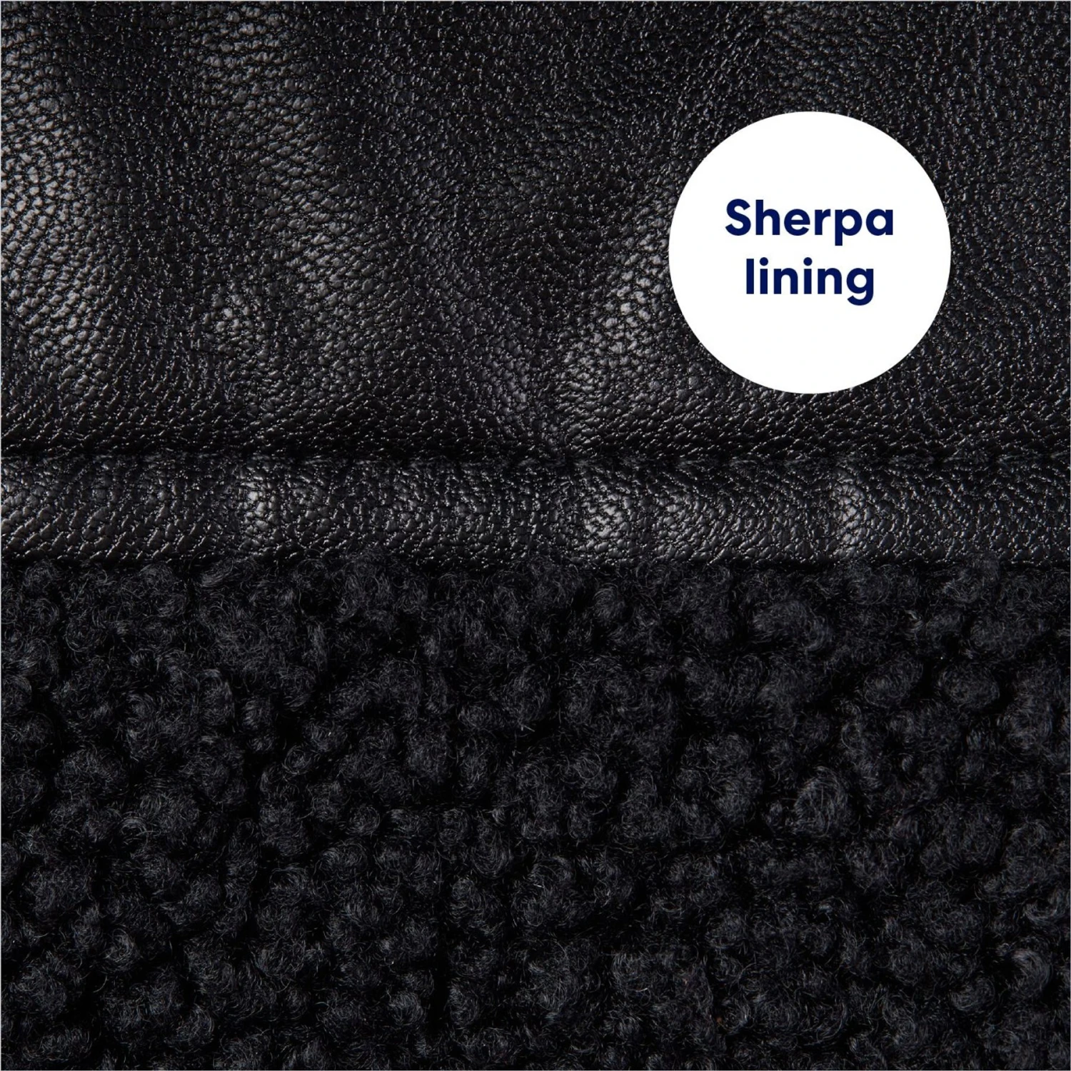 Frisco Medium Weight Faux Leather Dog & Cat Parka With Faux Fur Trimmed Hood, Black 8 Frisco Medium Weight Faux Leather Dog & Cat Parka With Faux Fur Trimmed Hood, Black - Image 6