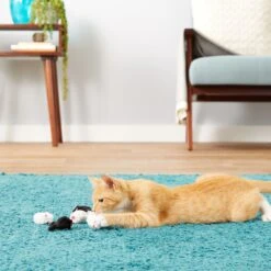 Frisco Natural Catnip & Hartz Just For Cats Mini Mice Cat Toy With Catnip, 5 Count -Frisco 737478 PT8. AC SS1800 V1683212080