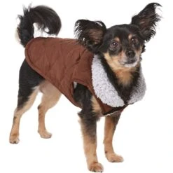 Frisco Medium Weight Quilted Dog & Cat Coat With Cozy Sherpa Lining 13 Frisco Medium Weight Quilted Dog & Cat Coat With Cozy Sherpa Lining -Frisco 744310 PT2. AC SS1800 V1703194386