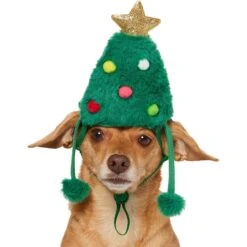 Frisco Christmas Tree Faux Fur Dog & Cat Hat 11 Frisco Christmas Tree Faux Fur Dog & Cat Hat -Frisco 745582 PT2. AC SS1800 V1694801957