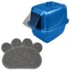 Van Ness Enclosed Cat Litter Pan & Frisco Paw Shaped Cat Litter Mat 2 Van Ness Enclosed Cat Litter Pan & Frisco Paw Shaped Cat Litter Mat -Frisco 947414 MAIN. AC SS1800 V1693924194