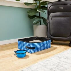 Frisco Travel Safety Dog & Cat Carrier & Pet Fit For Life Collapsible Portable Litter Box With Collapsible Bowl 16 Frisco Travel Safety Dog & Cat Carrier & Pet Fit For Life Collapsible Portable Litter Box With Collapsible Bowl -Frisco 947670 PT5. AC SS1800 V1693602744